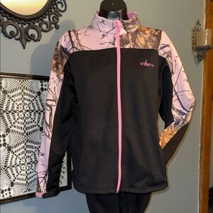 Mossy Oak Pink and Brown Camo Jacket